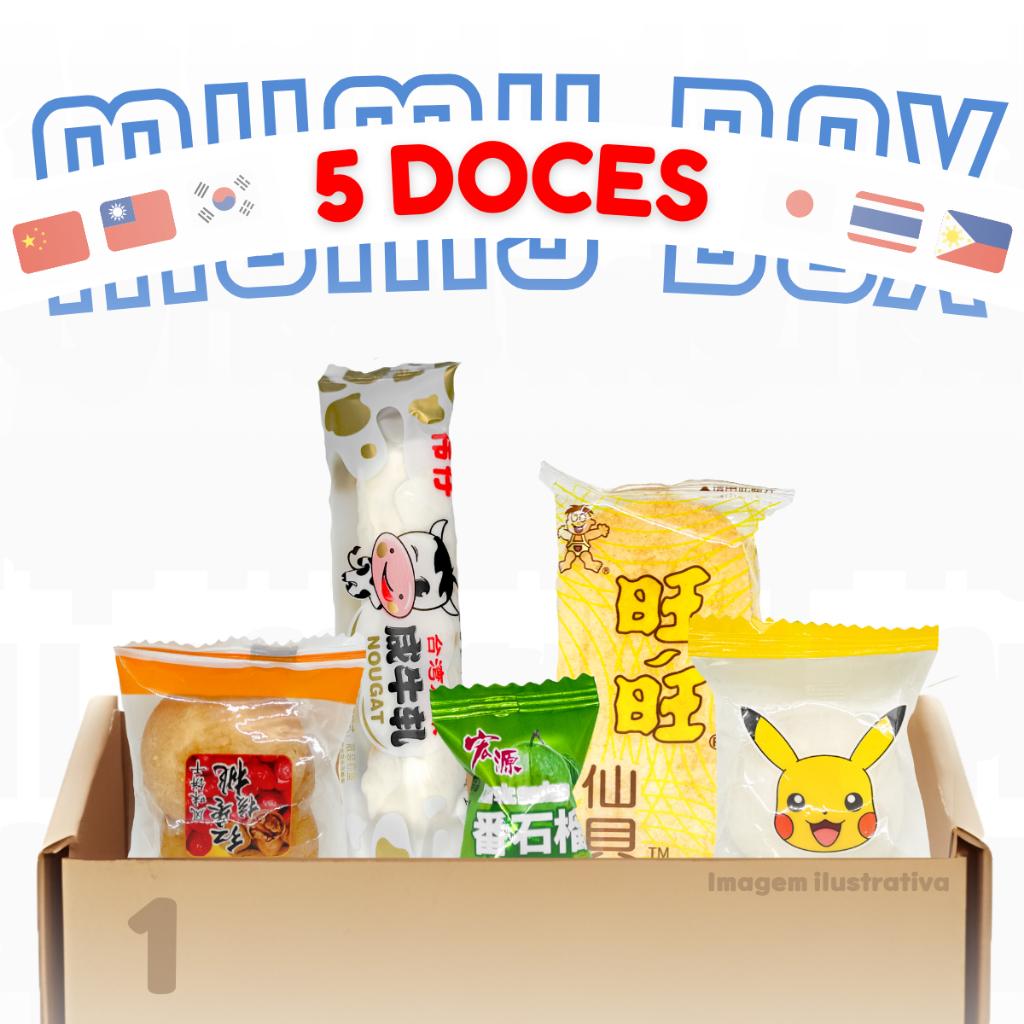 Mini Kit Mumy com 5 doces asiáticos — escolha seu combo — Combo 1