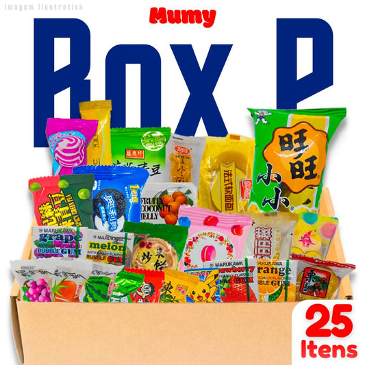 Box P Mumy com 25 itens asiáticos — imagem 1